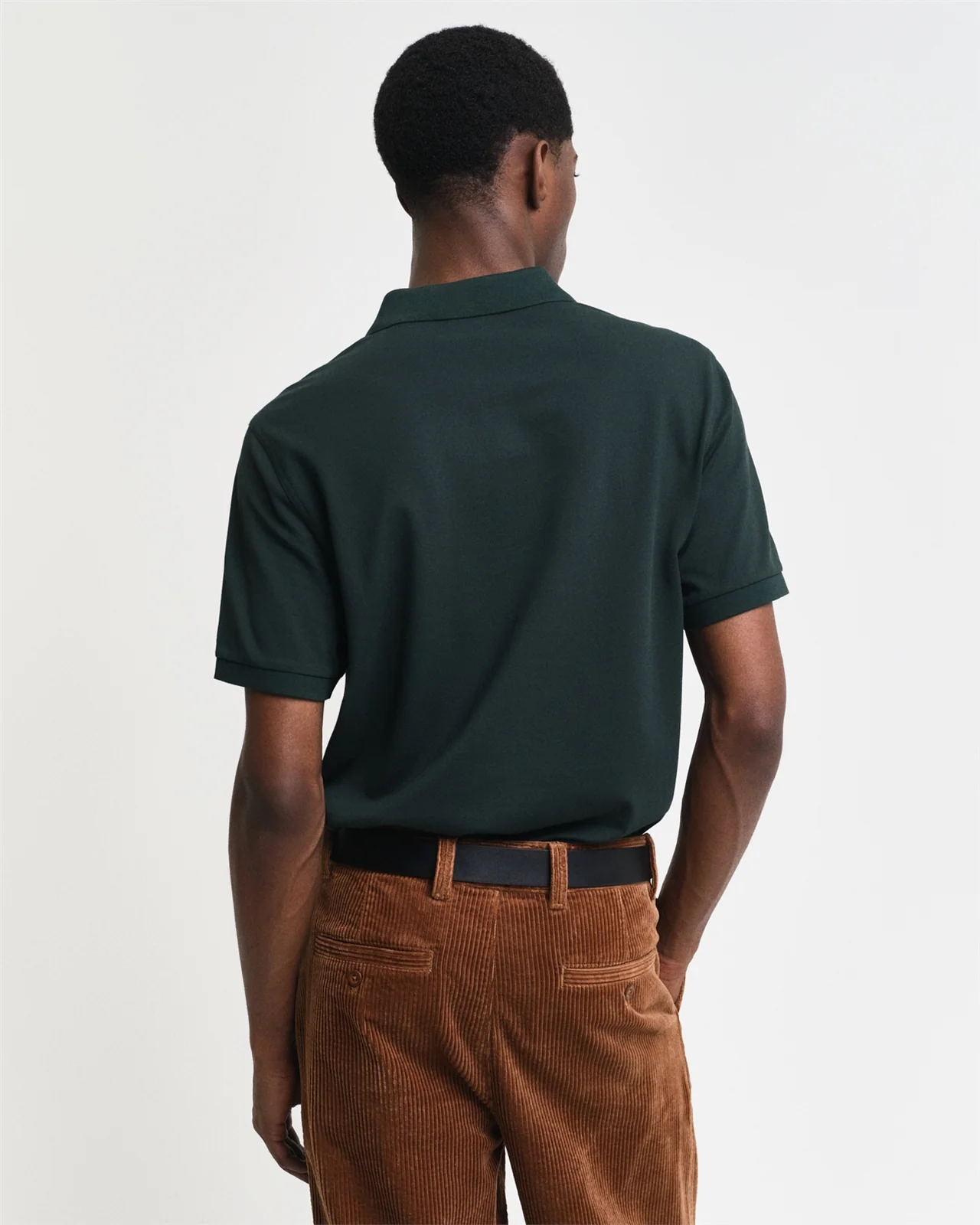 Gant Regular Shield Pique Polo Shirt - Green - 2XL