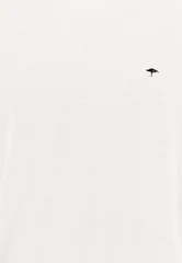 Fynch Hatton Fine Cotton Crew Neck Sweater - White - XL