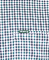 Barbour Padshaw Tailored Gingham Check Shirt - Green - L