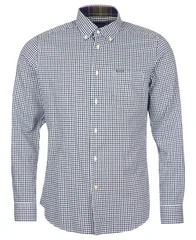Barbour Padshaw Tailored Gingham Check Shirt - Green - L