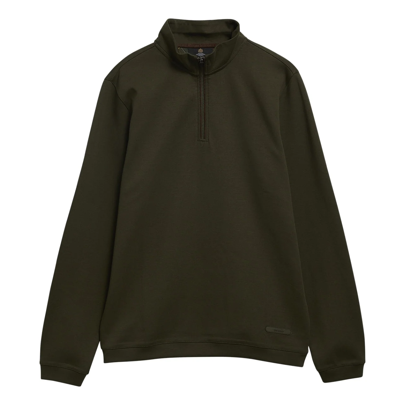 Barbour Guy Half Zip Sweatshirt - Green - M