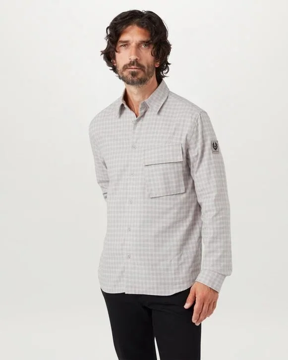 Belstaff Scale Shirt - Cement Grey - S