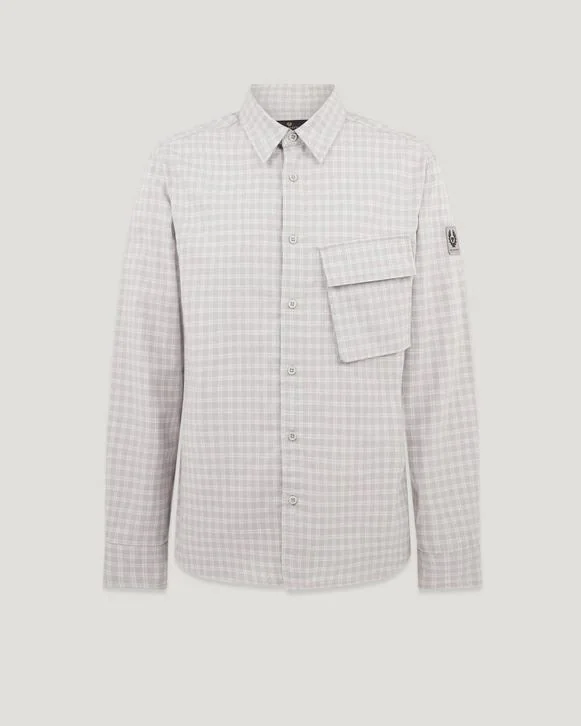 Belstaff Scale Shirt - Cement Grey - S