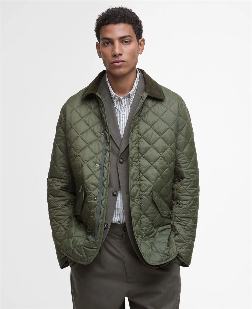 Barbour Modern Chelsea Quilted Jacket - Green - M