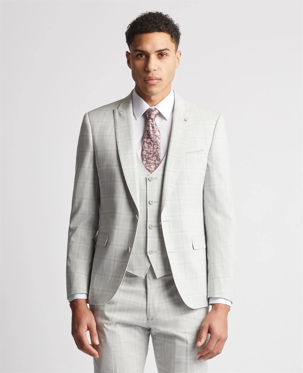 Remus Uomo Jacket - Light Grey - 40R