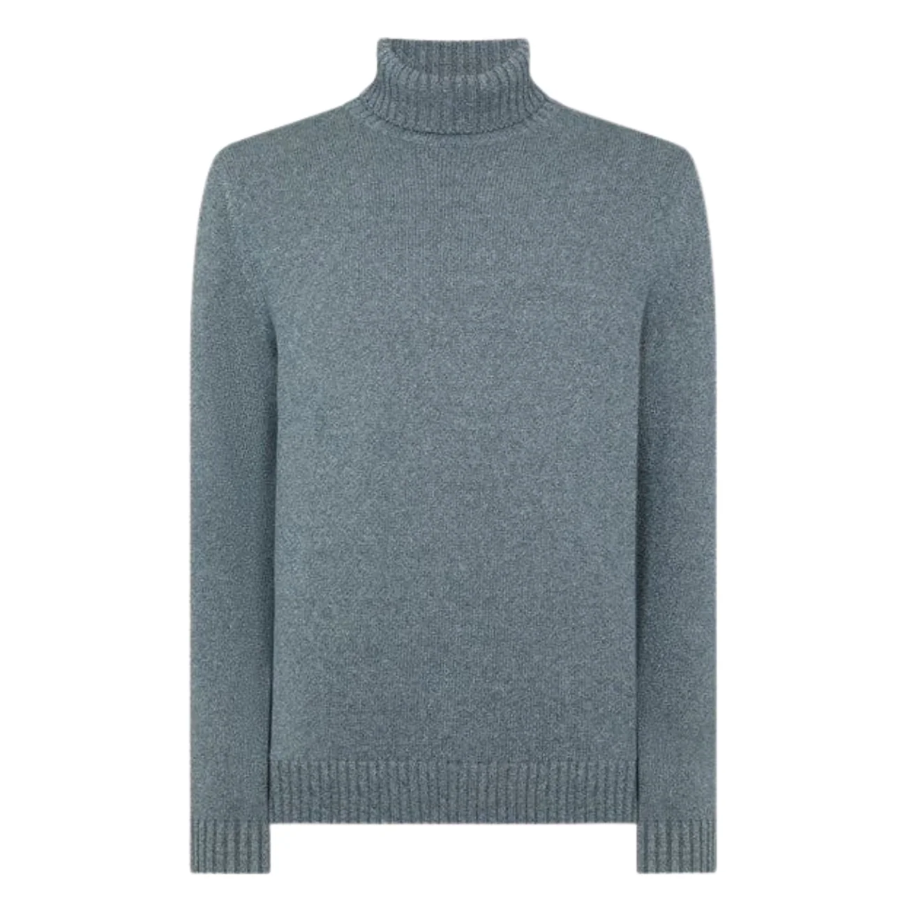 Remus Uomo Roll Neck Sweater - Blue - 2XL