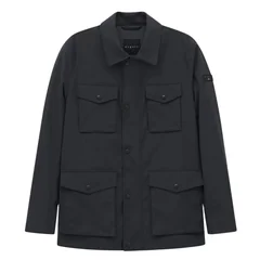 Bugatti Mens Jacket with Stand-up Collar - Navy - 40R