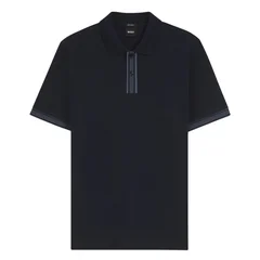 Boss H-Parlay Cotton Polo Shirt - Navy - M