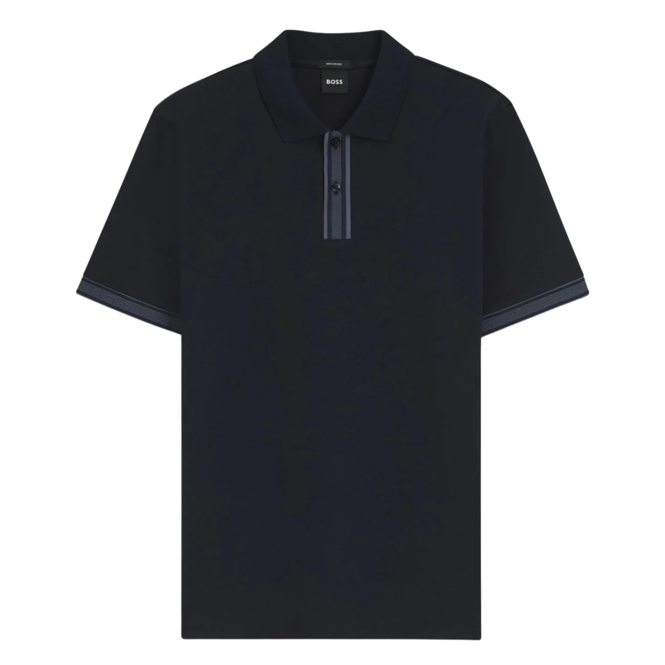 Boss H-Parlay Cotton Polo Shirt - Navy - M
