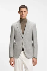 Boss H-Hutson Regular-fit Blazer - Green - 40