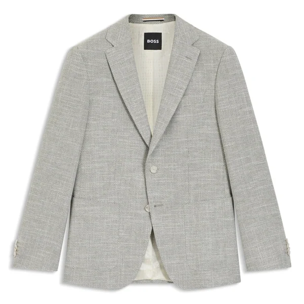 Boss H-Hutson Regular-fit Blazer - Green - 40