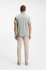 Boss Passertip Polo Shirt - Silver Blue - 2XL