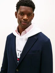 Tommy Hilfiger Punto Smart Casual Regular Fit Blazer - Navy - 42