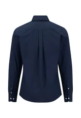 Fynch Hatton Premium Flannel B.D. Shirt - Navy - M
