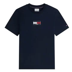 Tommy Hilfiger Small Flag Brand Love T-shirt - Navy - M