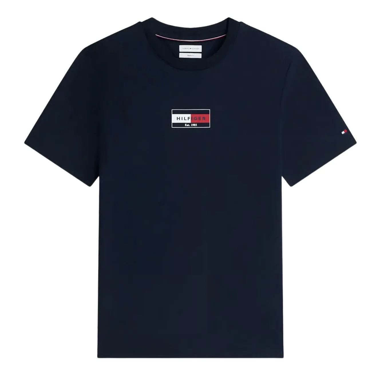 Tommy Hilfiger Small Flag Brand Love T-shirt - Navy - M