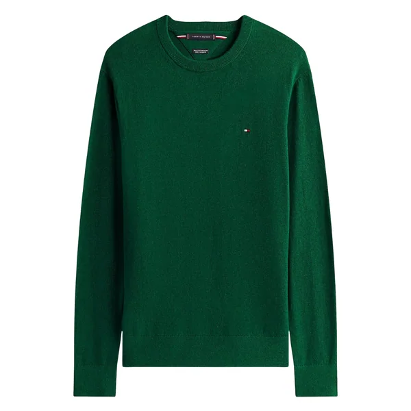 Tommy Hilfiger Pima Cotton Cashmere Blend Sweater - Green - 2XL