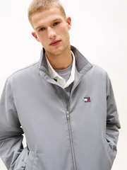 Tommy Jeans Essential Water Repellent Zip-Thru Jacket - Grey - M