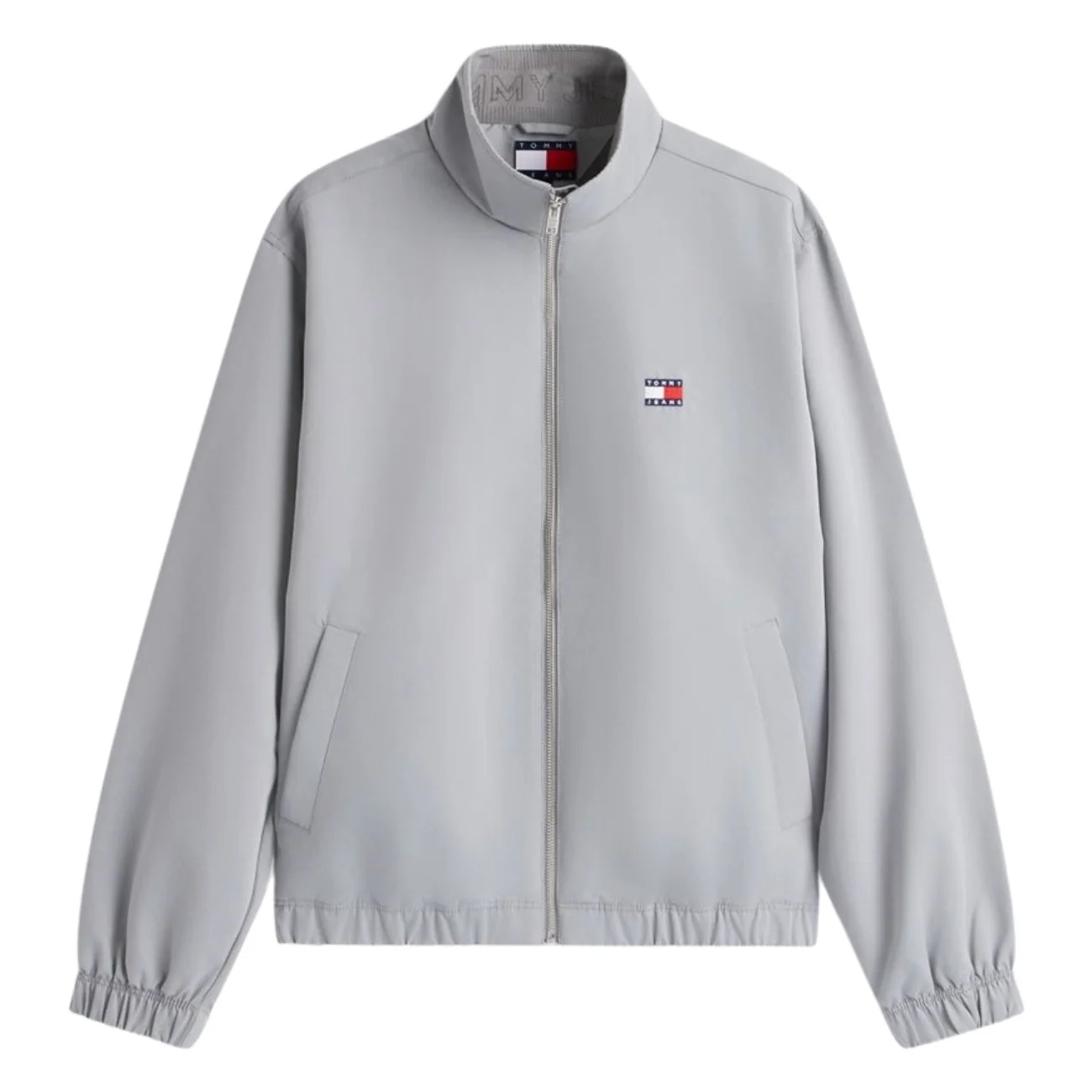 Tommy Jeans Essential Water Repellent Zip-Thru Jacket - Grey - M