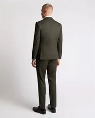 Remus Uomo Matteo Slim Fit Stretch Jacket - Brown - 40R