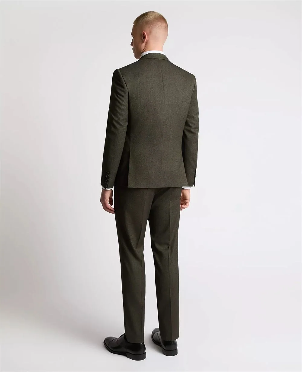 Remus Uomo Matteo Slim Fit Stretch Jacket - Brown - 40R