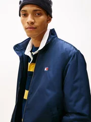 Tommy Jeans Water Repellent Relaxed Padded Jacket - Navy - L