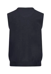 Fynch Hatton Slipover Superfine Sweater - Dk Navy - XL