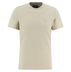 Barbour Tartan Sports T-Shirt - Beige - M