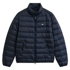 Gant Light Down Padded Jacket - Navy - L