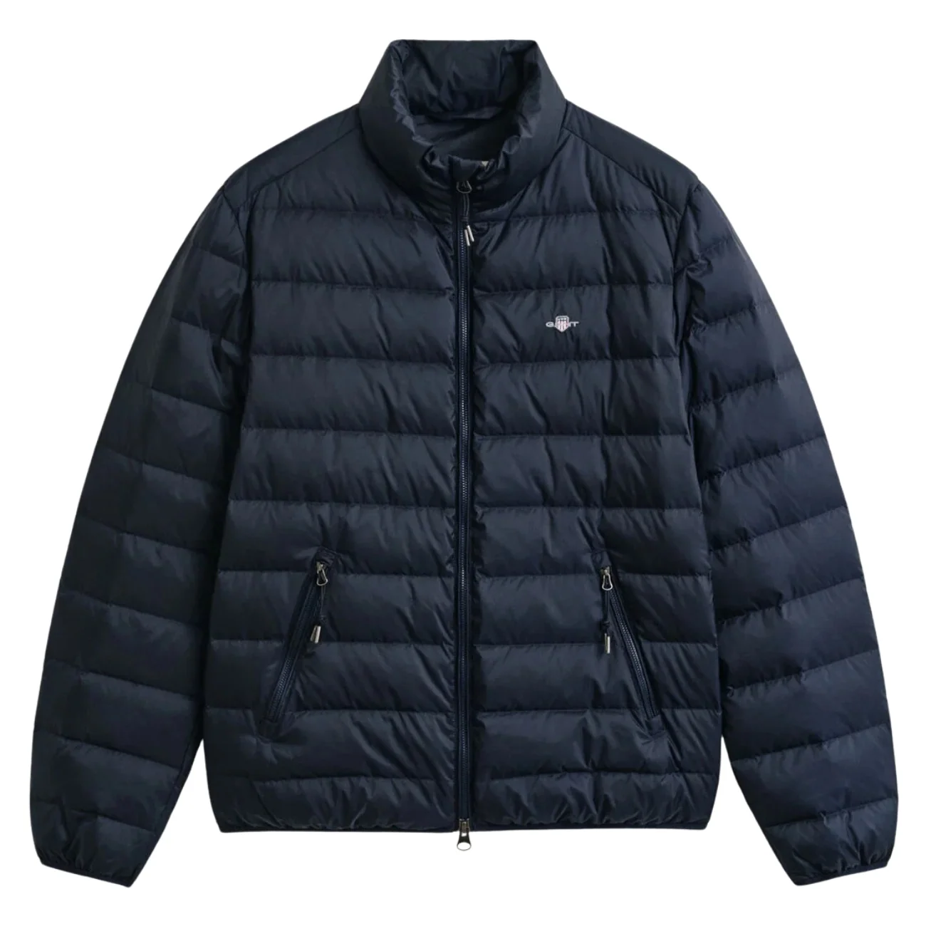 Gant Light Down Padded Jacket - Navy - L