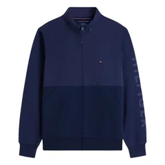Tommy Hilfiger Performance Graphic Full Zip Jacket - Navy - L