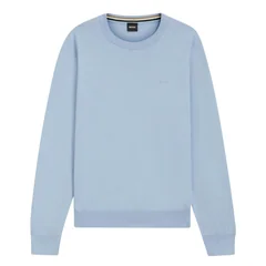 Boss Upacas Cotton Sweater - Blue - XL