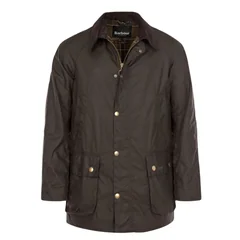 Barbour Ashby Waxed Jacket - Brown - L