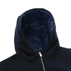 Boss P-Heflo Knitted Hooded Jacket - Navy - M