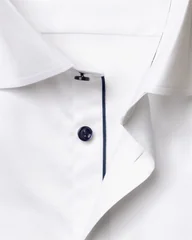 Eton Solid Signature Twill Formal Shirt - White - 16