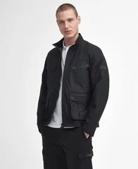Barbour International Re-Duke Wax Jacket - Black - M