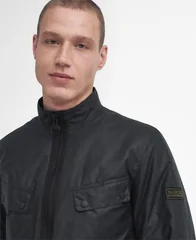 Barbour International Re-Duke Wax Jacket - Black - M