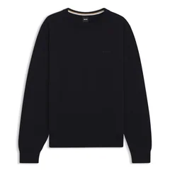Boss Upacas-L Cotton Sweater - Black - M