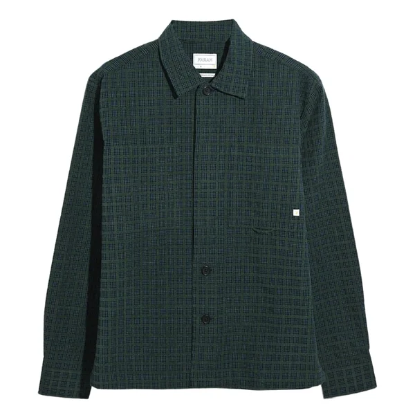 Farah Photie Check Overshirt - Green - XS