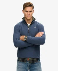 Superdry Polar Fleece Half Zip - Navy - XL