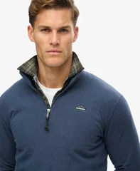 Superdry Polar Fleece Half Zip - Navy - XL