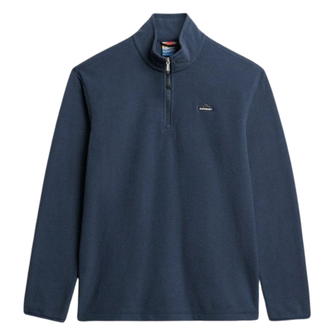 Superdry Polar Fleece Half Zip - Navy - XL