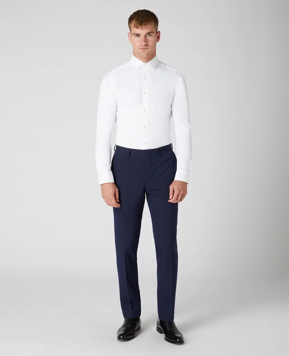 Remus Uomo Kirk Slim Fit Shirt - White - 15