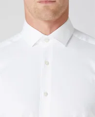 Remus Uomo Kirk Slim Fit Shirt - White - 15