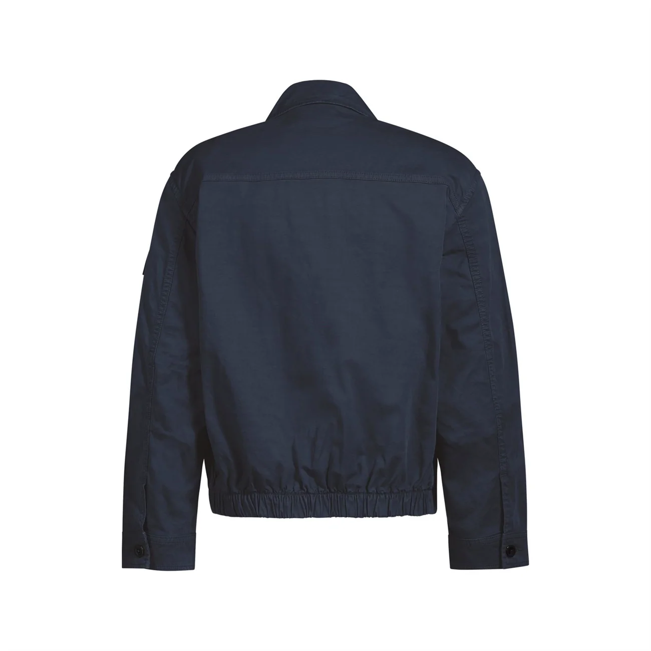 Boss Ocrush Stretch Cotton Twill Jacket - Navy - 40