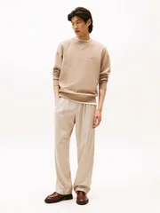 Tommy Hilfiger Essential Fleece Sweatshirt - Sand - XS