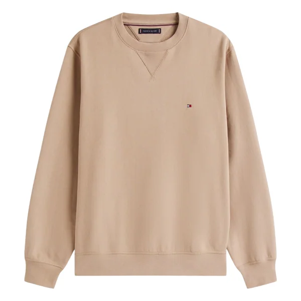 Tommy Hilfiger Essential Fleece Sweatshirt - Sand - XS