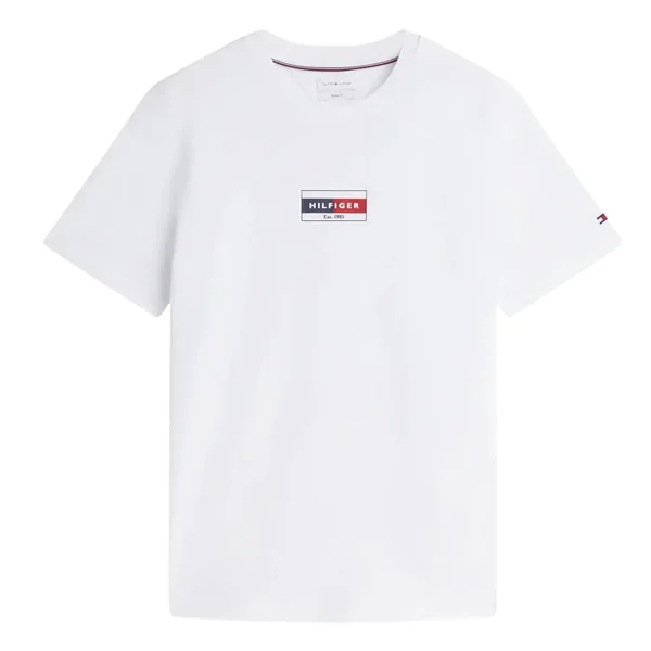 Tommy Hilfiger Small Flag Brand Love T-shirt - White - M