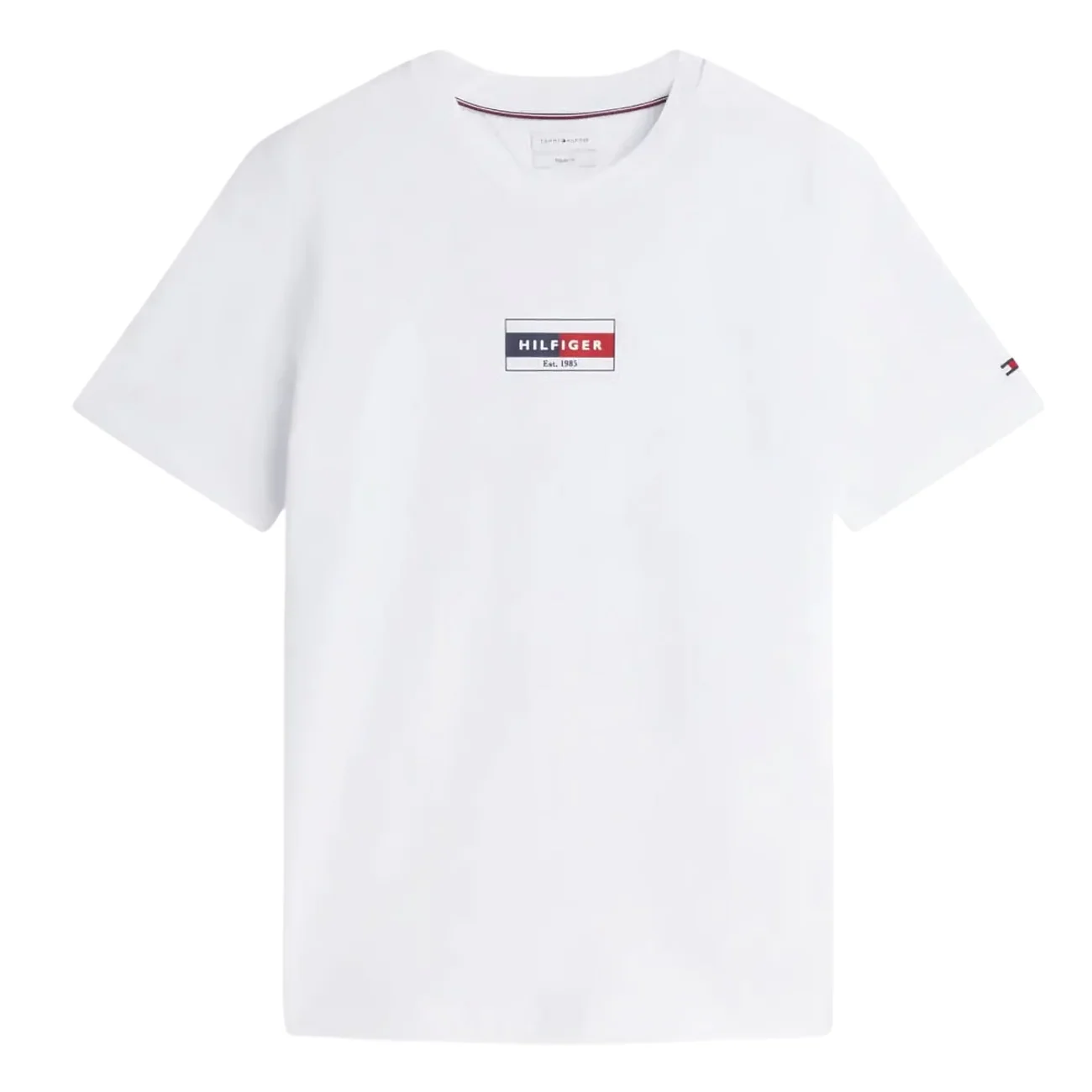 Tommy Hilfiger Small Flag Brand Love T-shirt - White - M