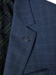 Remus Uomo Matteo Suit Jacket - Blue - 42R